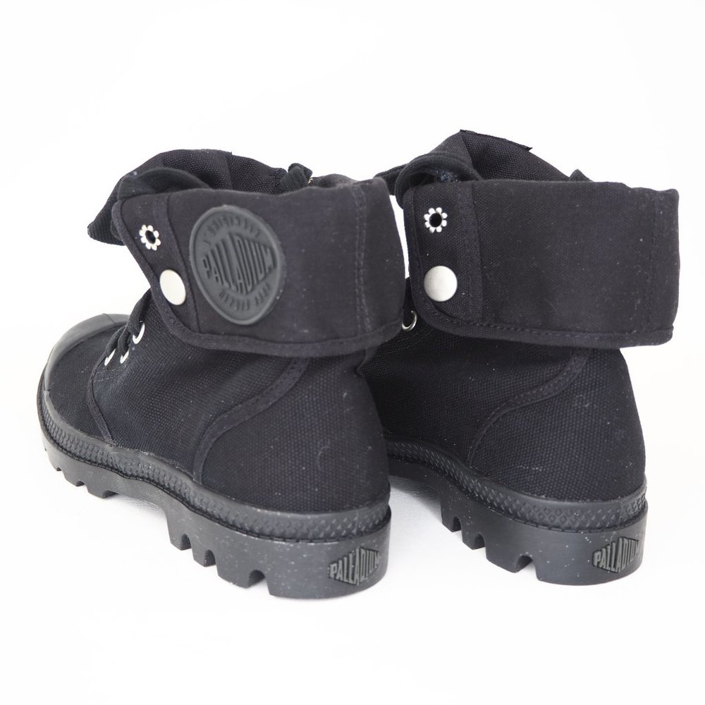 Palladium Boys Shoes Baggy Varsity Black - Picture 10 of 12